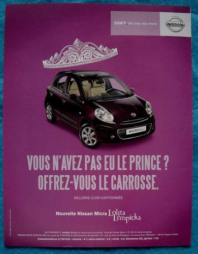 Publicité papier voiture - papier,