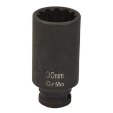 Douille à choc 30 mm - 12 pans - Taille 39 mm