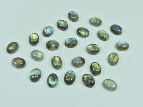 Cabochon ovale labradorite - cabochon, en