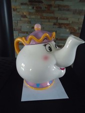 DISNEY /abalone/  théière MRS Samovar / Mrs Potts Disney la belle et la bête