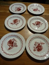 Lot de 6 assiettes  Digoin