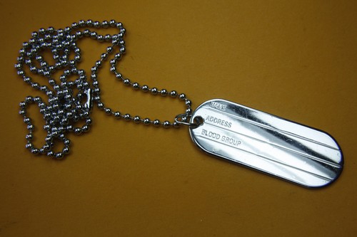 Avec pendentif acier inox - avec,
