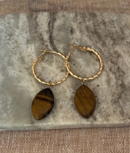 Boucles oreilles créoles - d'oreilles,