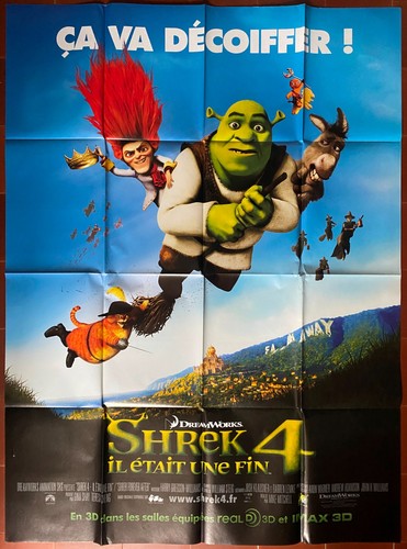 Affiche shrek etait une - 4,