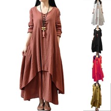 Robe longue lâche femme