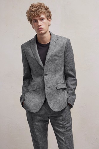 French connection grey melange - grey,