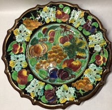 Rare grand plat vintage - vintage, signé