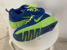 chaussures enfant BASKETS A ROULETTE  SKYBIRD Bleu Et Vert pointure 35 État Neuf