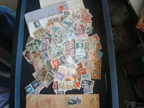 Lot timbres français - lot,