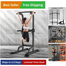 Power Tower Dip Station Pull