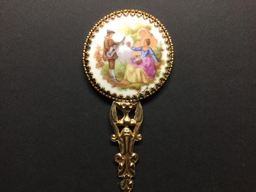 Ancien miroir sac - miroir,