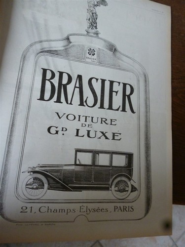 Brasier voiture publicité - voiture,