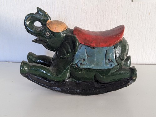 Ancienne figurine bois - en,