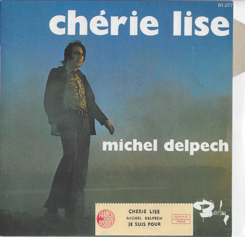 45t michel delpech cherie - sp,