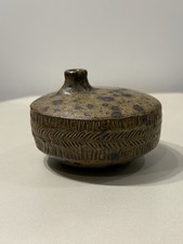 VASE CÉRAMIQUE GRÈS DESIGN 20eme SIGNÉ ERA JOUVE RUELLAND DEBLANDER LA BORNE