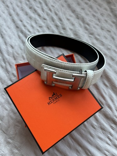 Ceinture hermes homme blanche - blanche,