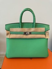 Birkin 25 Vert Comic Touch 