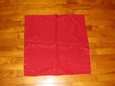 Voile de CALICE ROUGE Néogothique - CROIX Ciboire Chasuble