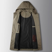 Manteau Trench Pour Homme À