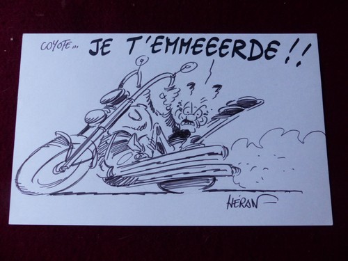 Dessin original dedicace - dessin,