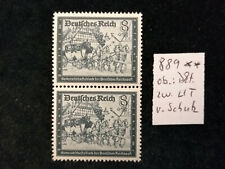 Deutsches Reich 1944 - MiNr.889 bloc camaraderie avec PF. point re.bord centre