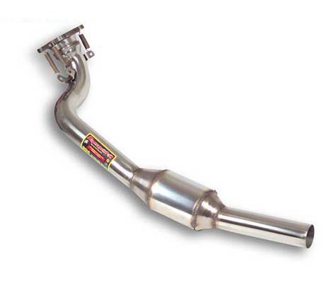 Tube avec catalyseur métal
