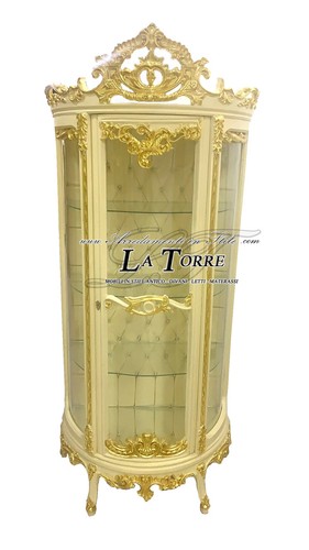 Vitrine bombé armoire - vitrine,
