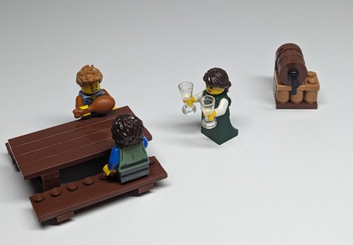 Lego taverne moyen âge 3 - lego, du