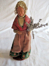 ANCIEN SANTON LA LAVANDIERE SIGNE CARBONEL