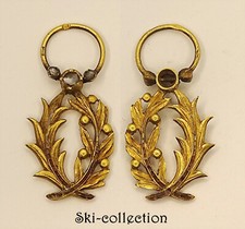 Officier Ordre de Palmes Académiques. Miniature en or 750° avec 3 diamants