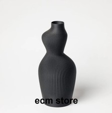COPO DESIGN Vase XL Pour fleurs séchées et Pampas - Woman Noir 30 cm pot fleurs