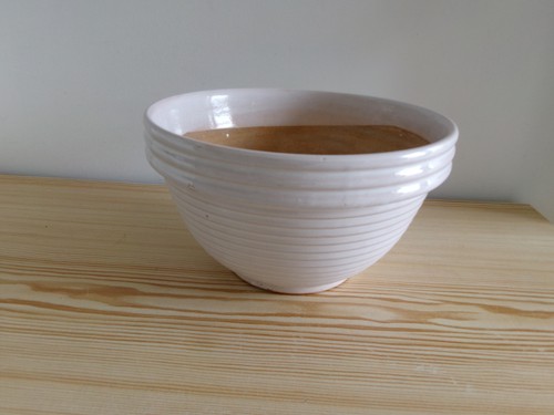 Cache pot blanc céramique - pot,