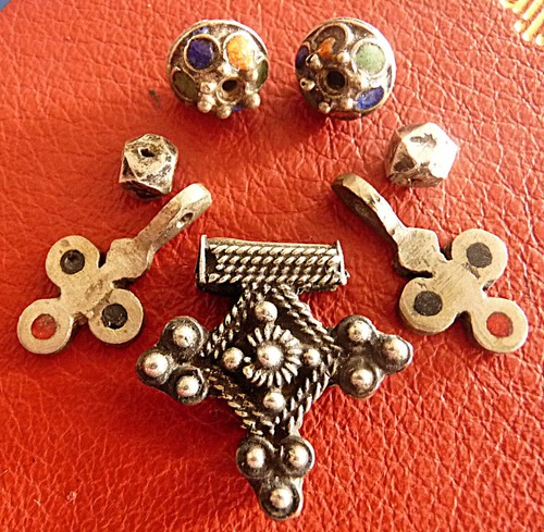 Lot bijoux anciens perles - bijoux,