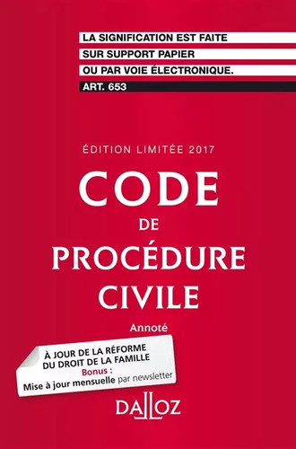 Code procédure civile - de,