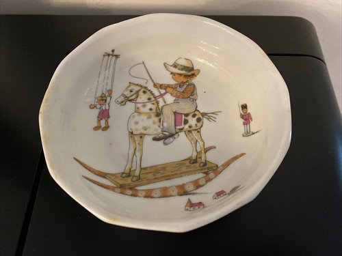 Ancien petite assiette enfant - petite,