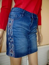 JUPE EN JEAN'S ETHNIQUE FORME JEANS T 36/38