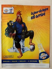 PUBLICITE XV DE FRANCE DE RUGBY - ORANGINA FOURNISSEUR OFFICIEL