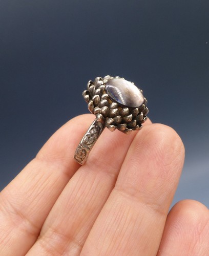 Ancienne bague cocktail - ancienne, laiton