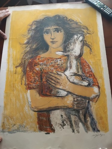 Lithographie originale signée - lithographie,
