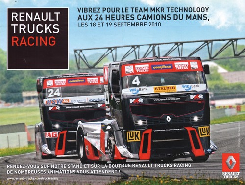 Poster camion renault trucks - camion,
