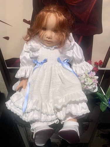 Gotz red headed doll - 18",