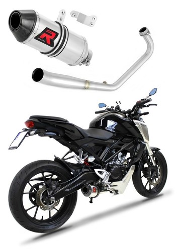 125 exhaust collecteur - exhaust,