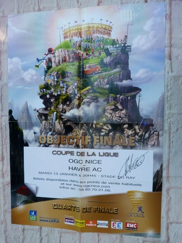 Affiche ogc nice - , havre