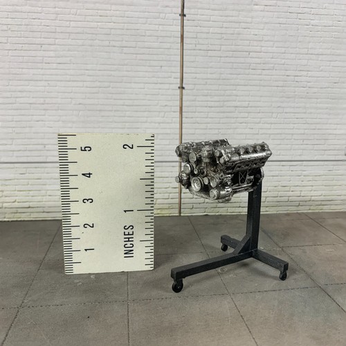 Support moteur diorama 24 - moteur,