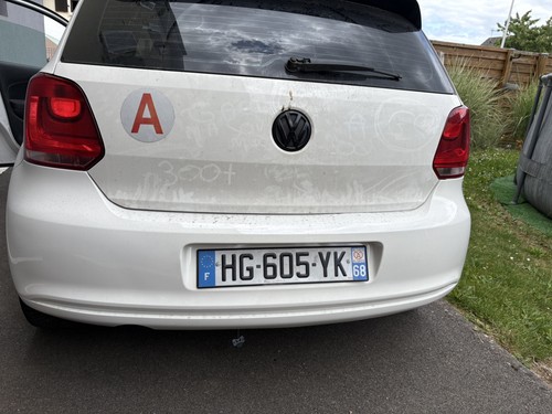 Pare choc arrière polo - pare,