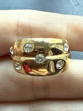 Ancienne Bague Plaquer Or 18k