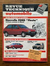 Revue Technique RTA FORD FIESTA - Nr 512 de 1990 - Évol CITROEN C15 & CX 25