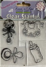 clear stamps tampon transparent Bébé