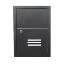 Porte D'Encaissement En Aluminium Peint Fonte Mod. SC1 ALUBOX cm 36x26