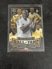 Zinedine Zidane HOF 3 Hall of Fame Match Attax 2024